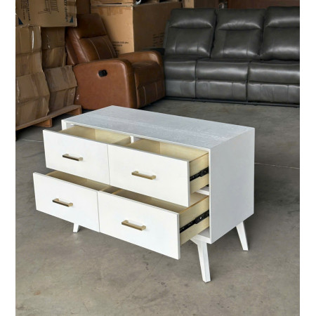 K01229-1002 : Tủ Ngang 4 Ngăn Kéo - W97cm 